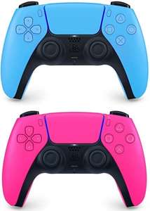 Amazon: Sony Control Inalámbrico Dualsense Starlight Blue y Nova Pink