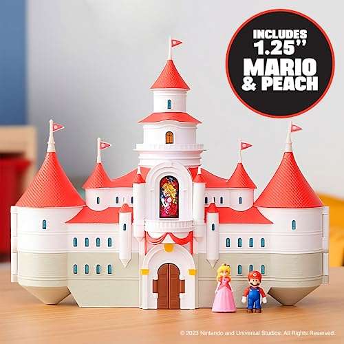 Amazon: Nintendo Toys - Super Mario Bros: Castillo de Peach