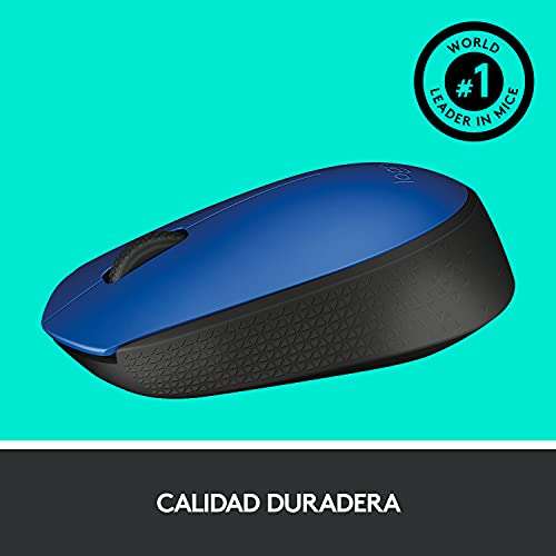 Amazon - Logitech M170 Mouse Inalámbrico azul | envío gratis con Prime