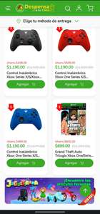 Control Xbox series S|X y PS4, PS5- Aurrera Super