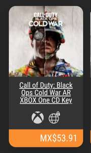 Kinguin: Call of Duty: Black Ops Cold War AR XBOX One CD Key