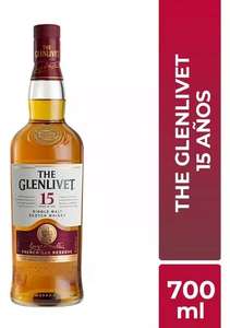 Amazon: The Glenlivet - Whisky 15 AÑOS Single Malt