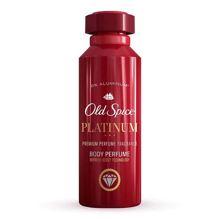 Amazon: Old Spice Platinum Body Perfume