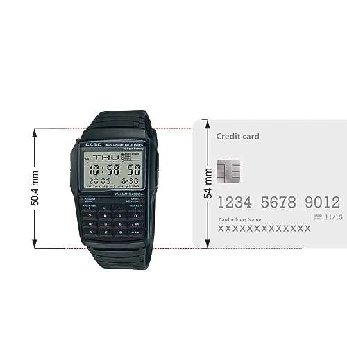 Amazon: Reloj Casio Data Bank con calculadora