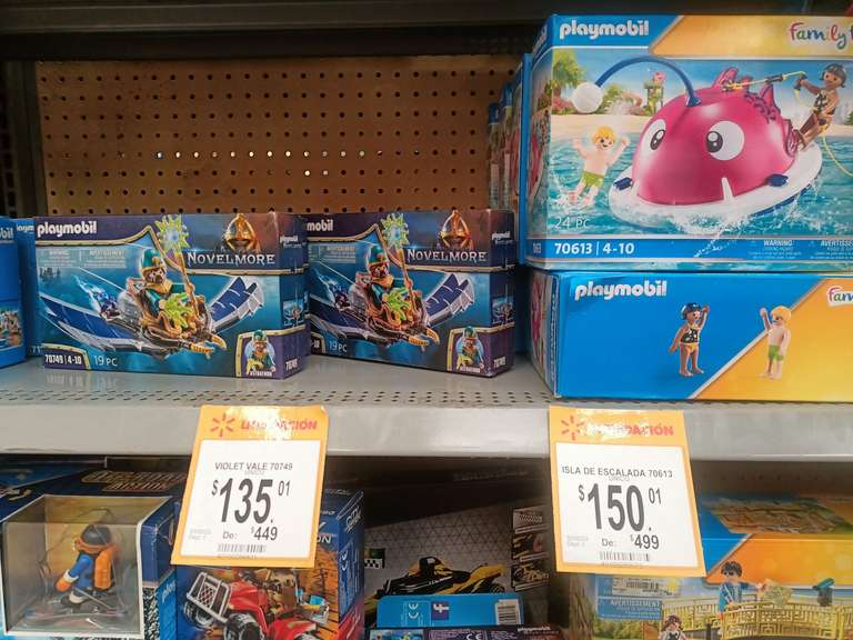 Juguetes en Última Liquidación Playmobil Walmart .01