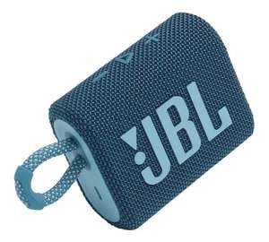 Mercado Libre: Bocina JBL Go 3 portátil con bluetooth waterproof blue