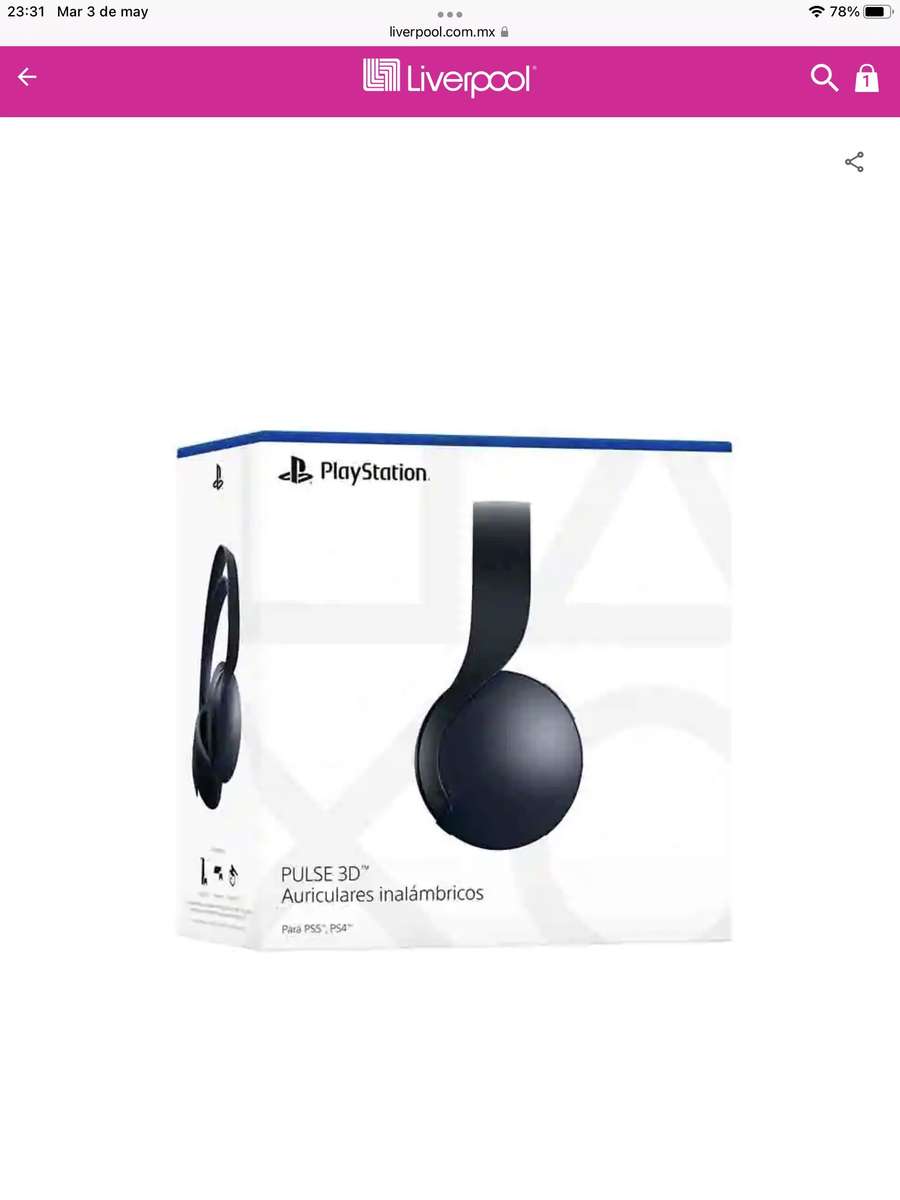 Liverpool: Audífonos Gamer Over-Ear PlayStation 5 Pulse 3D Inalámbricos con  cancelación de ruido ($1897 con POCKETMENOS5) - promodescuentos.com