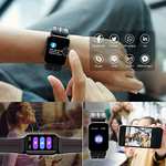 Amazon: Smartwatch Reloj Inteligente 1.57in, Pulsera Inteligente con Pantalla Curva Táctil