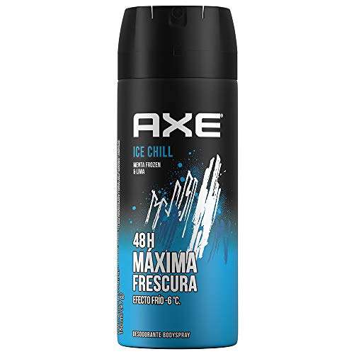 Amazon: AXE Desodorante ICE CHILL en Aerosol para hombre 97g/150ml sin aluminio