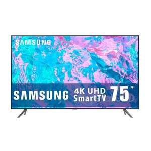 Walmart: TV Samsung 75 Pulgadas 4K Ultra HD Smart TV LED UN75CU7000FXZX