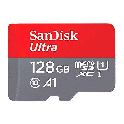 Amazon: Tarjeta de Memoria MicroSDXC Ultra de 128 GB clase 10