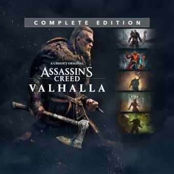 Playstation Store Turquia - ASSASSIN'S CREED VALHALLA - COMPLETE EDITION PS4/PS5 (Juego base + Todo el DLC) Con albo y spin de oxxo. Ingles