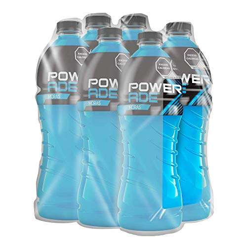 Amazon: Powerade azul 1 litro 6 pack con planea y cancela, envío gratis Prime