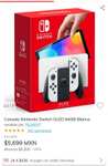 Claro Shop: Nintendo switch oled Oferta $5699