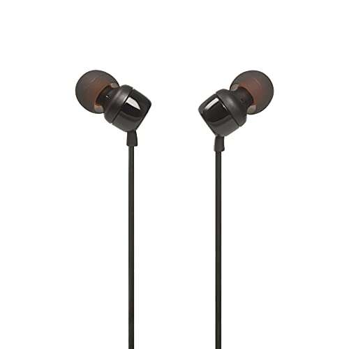 Amazon: JBL T110 - Auriculares in-Ear color negro