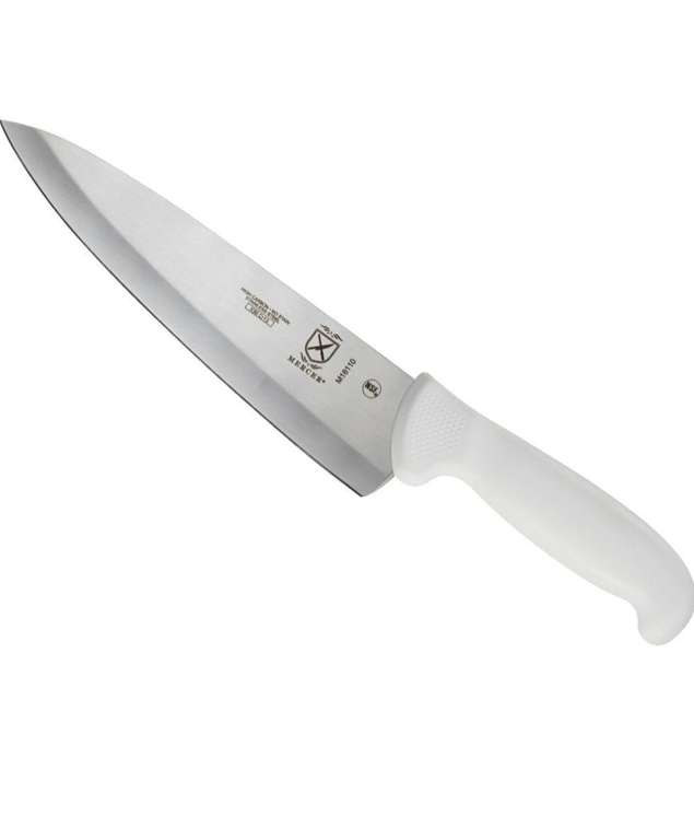 Amazon: Mercer Culinary Ultimate cuchillo blanco de 8 pulgadas (20,3 cm), Blanco