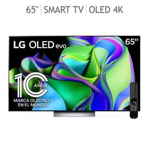 Costco: LG Pantalla 65" OLED EVO 4K UHD Smart TV OLED65C3PSA