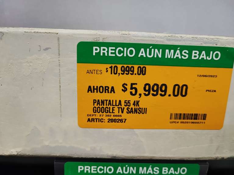 Home Depot: Pantalla Sansui 55 pulgadas 4k | Monterrey