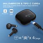 Amazon: Audifonos Inalambricos Bluetooth 5.3, Auriculares Inalámbricos In-Ear Audífonos Bluetooth con Micrófono