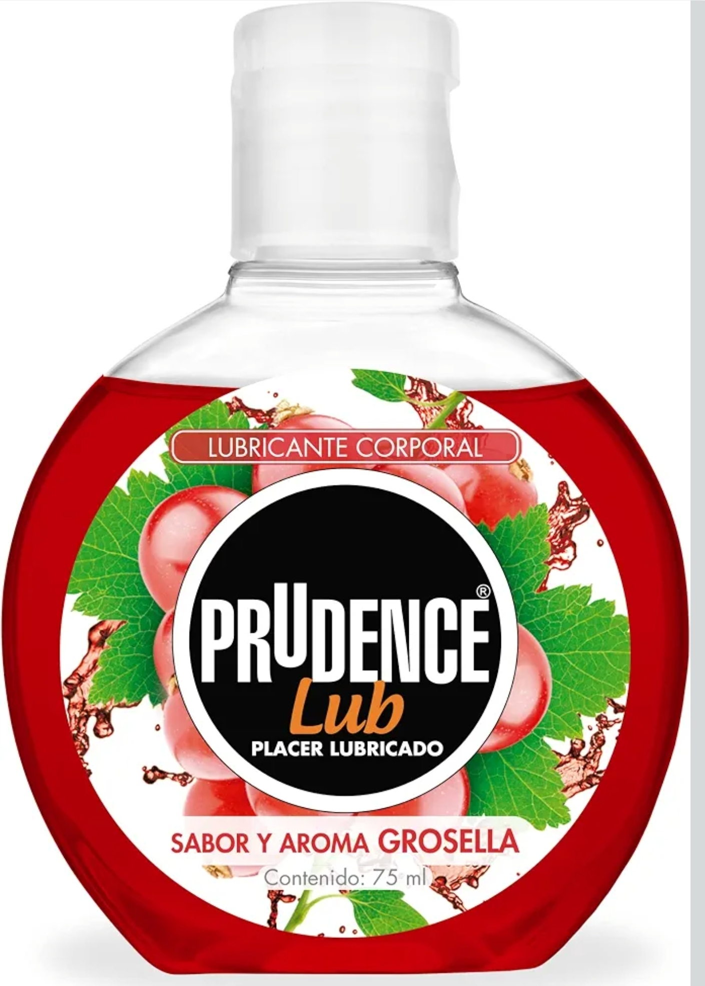 Amazon: Por si rechina la puerta - Prudence Lubricante Corporal Sabor Grosella 75 mL | Planea y Ahorra