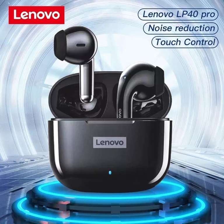 auricular inalambrico lenovo lp40 new con gomitas original – Tus Tecnologías