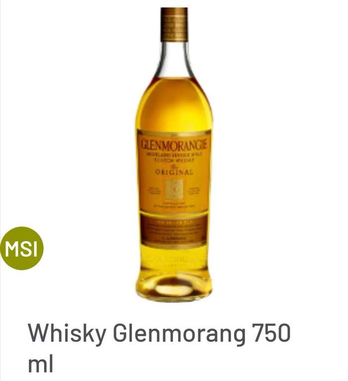 Soriana La Pilita: whisky Glenmorangie 10 años, en 637.00