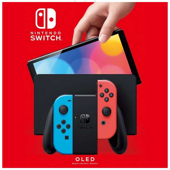 Bodega Aurrera: Nintendo Switch Oled Neon pagando con BBVA a 12MSI