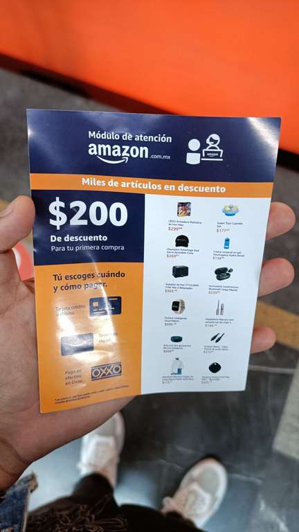 Módulo de Amazon, cupón de $200 metro la raza