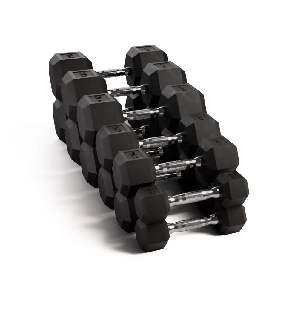 Ironside: 40% de descuento en mancuernas hexagonales