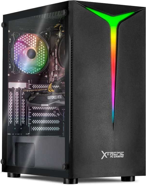 Amazon: Xtreme PC Gamer Geforce RTX 3060 12GB, Ryzen 5 5600X, RAM 16GB, SSD 500GB 4TB ARGB WiFi Black