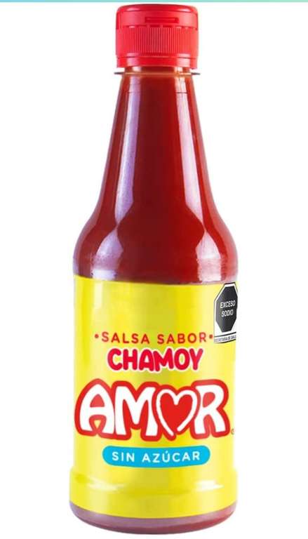 Amazon: Amor Salsa Chamoy sin azúcar 355ml