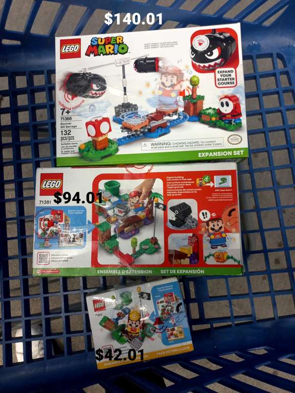 Walmart: Legos de Mario