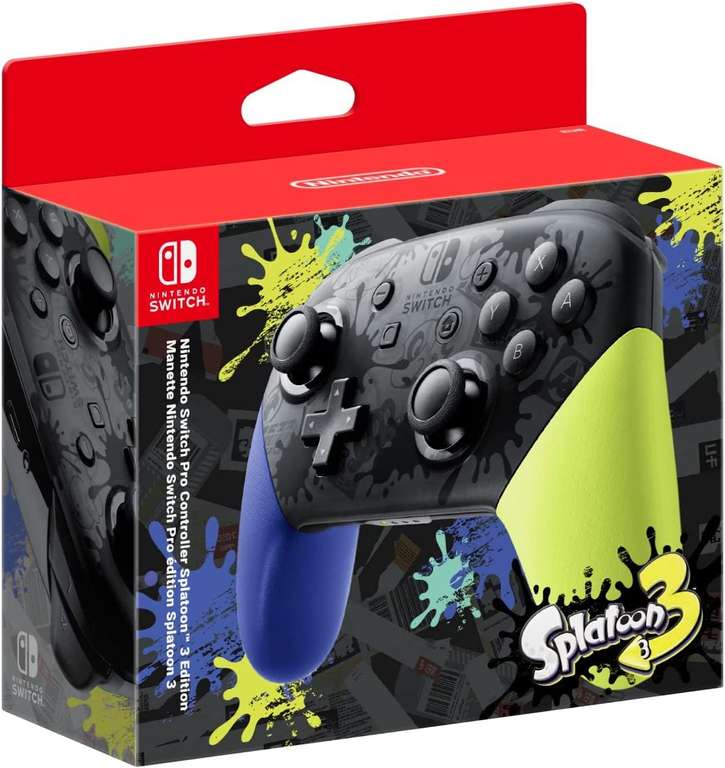 Amazon España: Nintendo Switch Pro Controller Splatooon 3 edición limitada