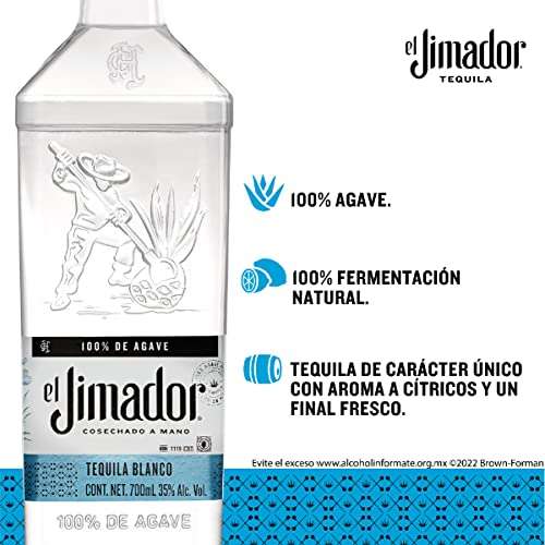 Amazon: tequila el Jimador blanco 950 ml