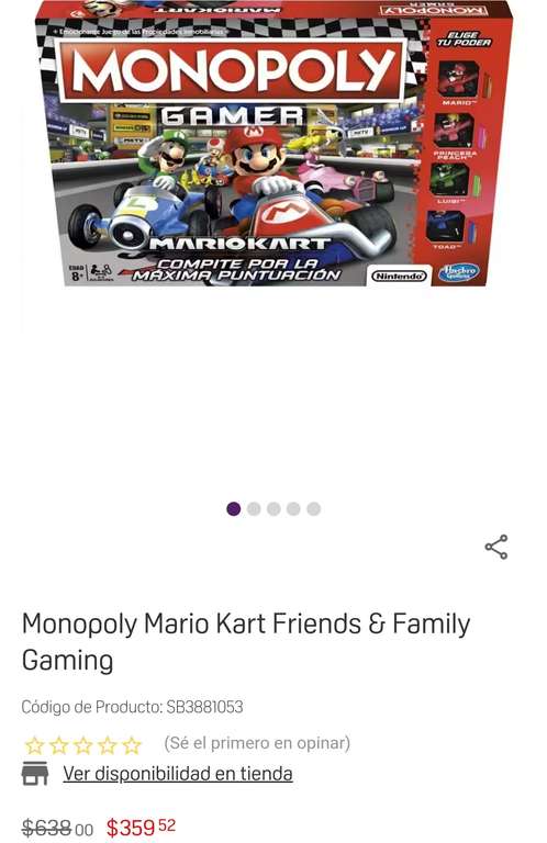 Monopoly Gamer Mario Kart Suburbia