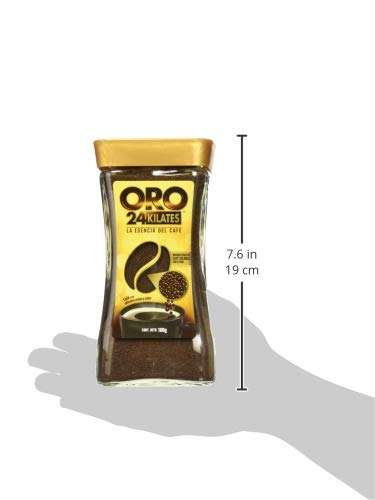 Amazon: ORO 18180 Oro Cafe Soluble 24 Kilates 160 gramos | Planea y Ahorra, envío gratis con Prime