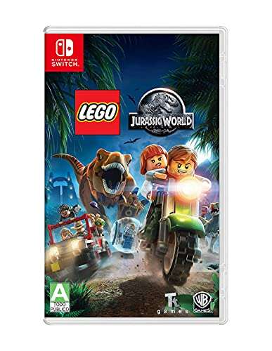 Amazon: LEGO Jurassic World, Nintendo Switch, Standard Edition, Nintendo Switch.