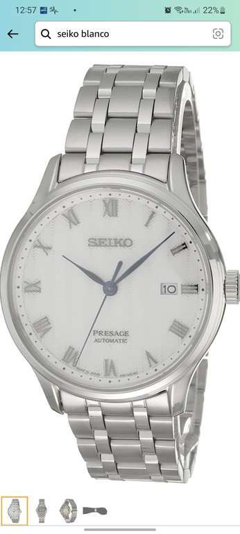 Amazon: Reloj Seiko Presage Caballero Automatico SRPC79J1