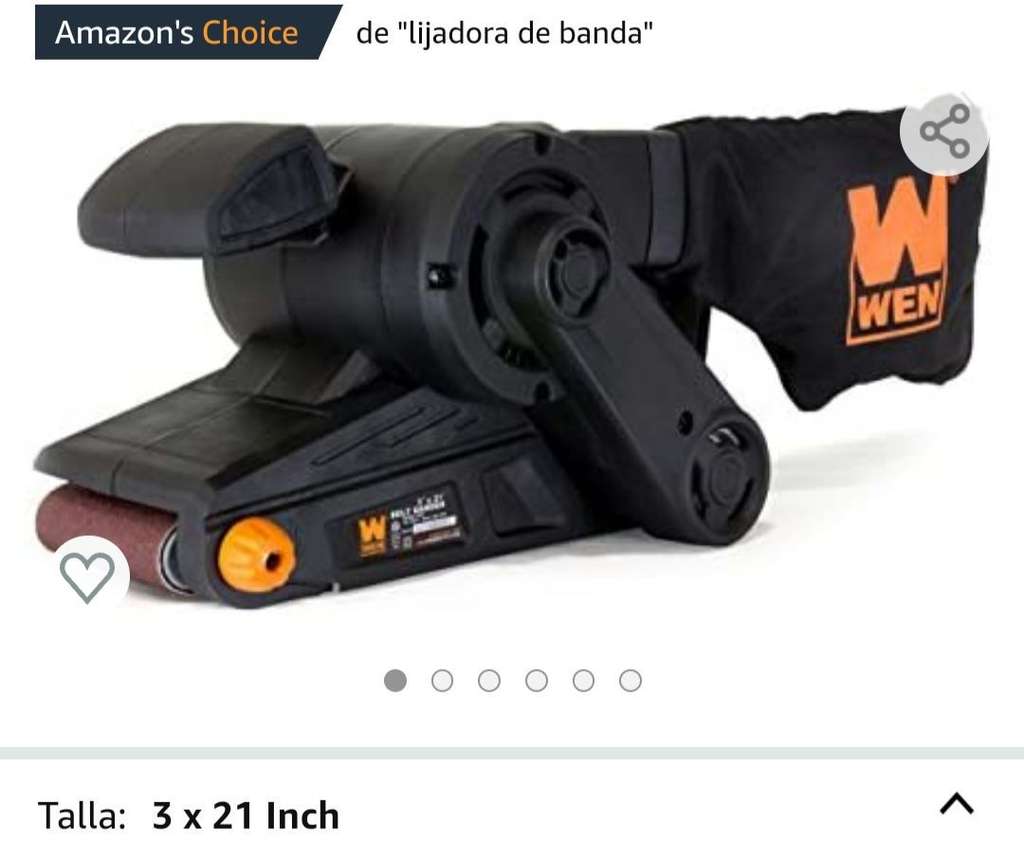 Amazon: Lijadora de Banda WEN - promodescuentos.com