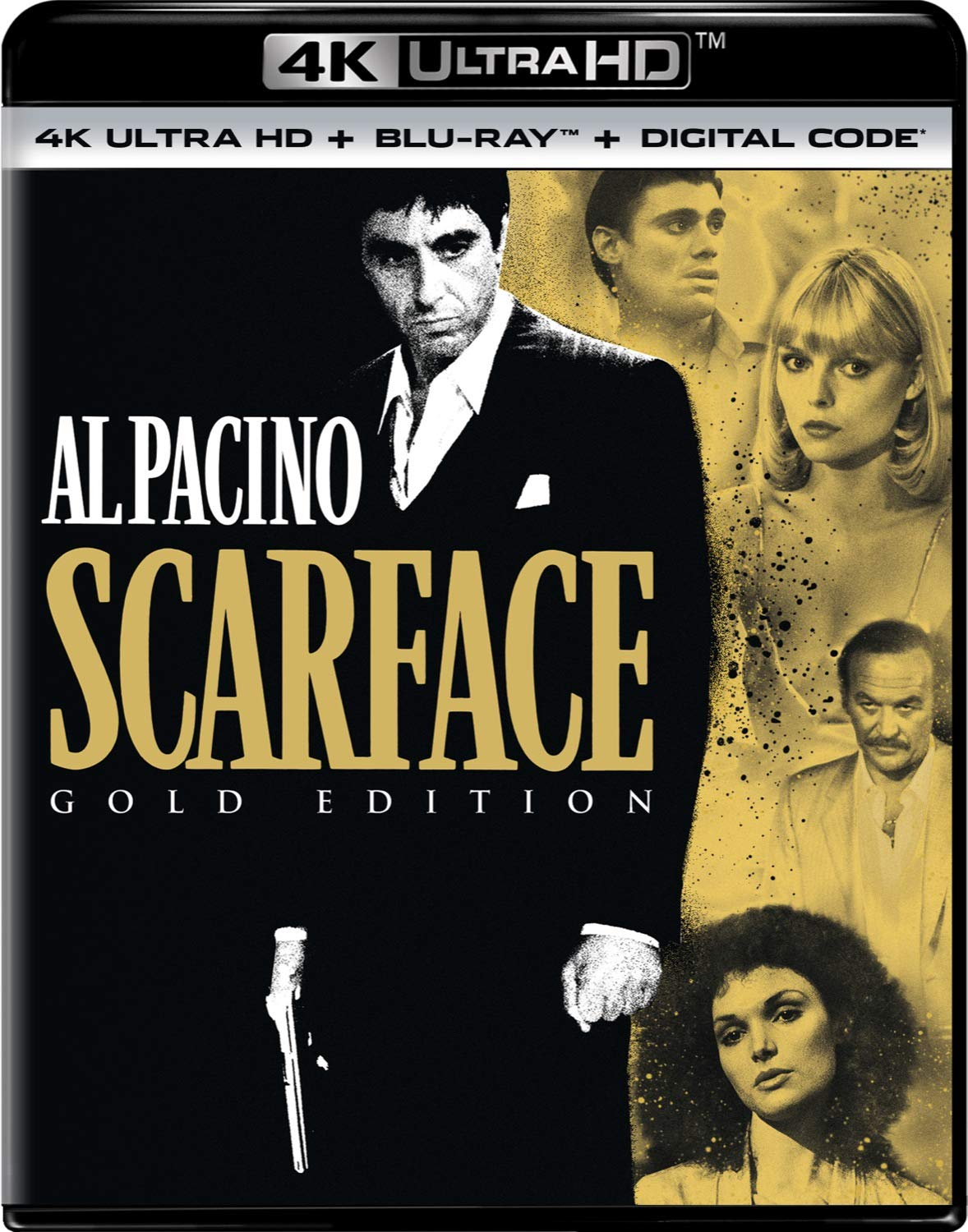 Amazon: Scarface (1983) - Gold Edition 4K Ultra HD + Blu-ray + Digital [4K UHD]