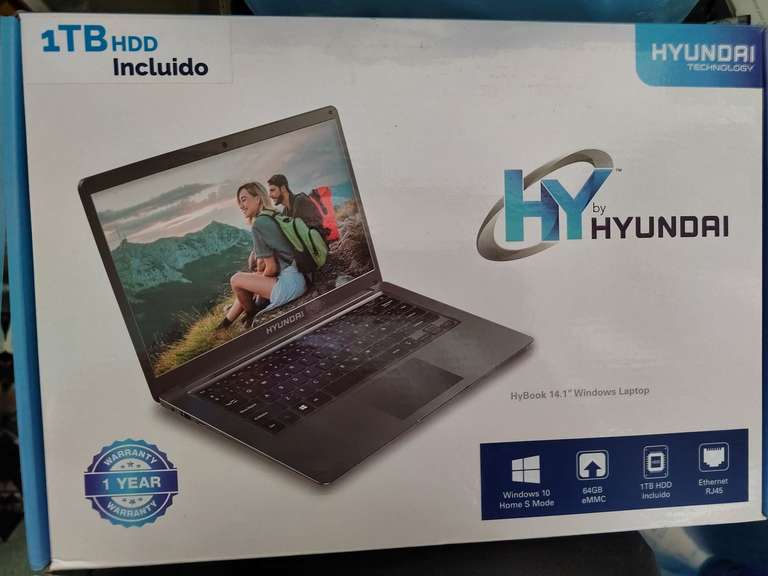 Bodega Aurrera laptop hyundai hybook 14.1" $3570.01