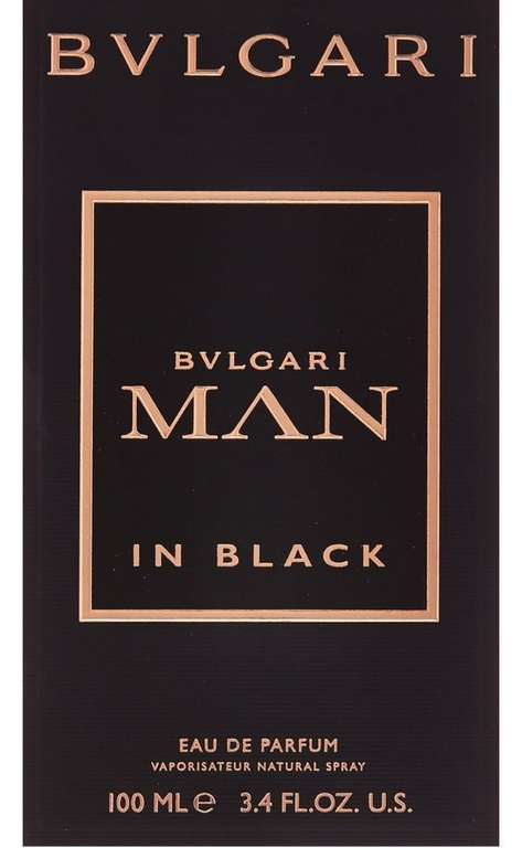 Amazon - Perfume Bvlgari Man in Black EDP