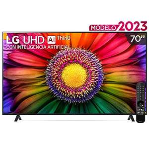 Amazon: LG Pantalla UHD AI ThinQ 70" 4K Smart TV 70UR8750PSA