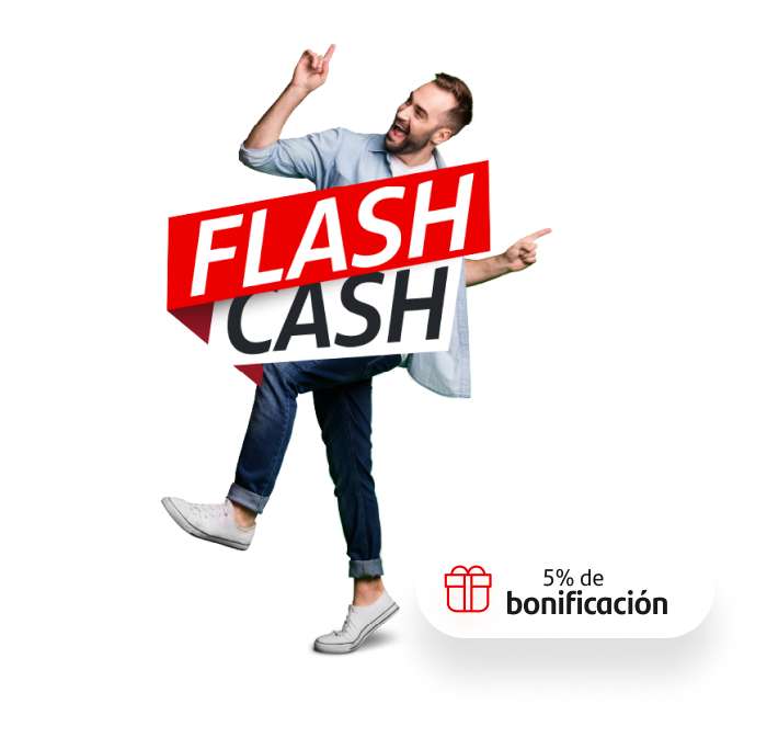 Santander: Flash Cash, 5% de cashback en compras mayores a $1000 con TDC (1 exhibición) en comercios participantes (max. $3000/mes)