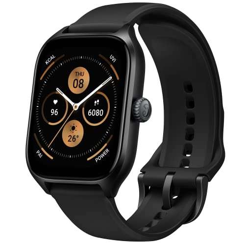 Amazon: Amazfit GTS 4 Smartwatch con Amazon Alexa, Autonomía 8 Días, Pantalla AMOLED HD, 150 Modos Deportivos - Negro