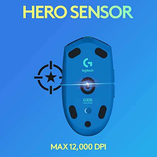AMAZON: Logitech G Mouse 305 Lightspeed, Sensor Hero 12K, 12.000 dpi