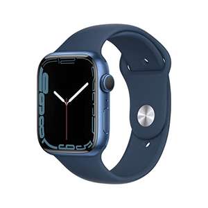 Amazon: Apple Watch Series 7 (GPS, 45 mm) - Caja de Aluminio Azul con Correa Deportiva Abyss Blue (Reacondicionado Premium)