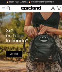 Epicland: 3x2 en toda la tienda