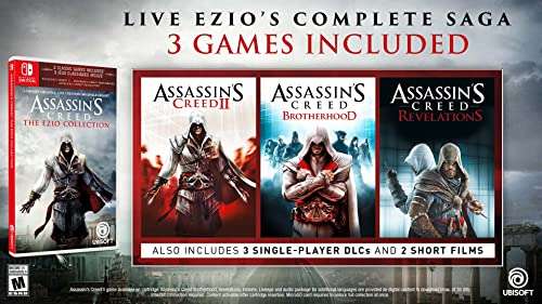 Amazon: Assassin's Creed The Ezio Collection Fisico para Nintendo Switch.