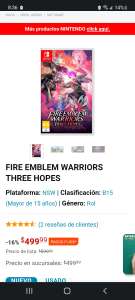 GamePlanet: Fire Emblem Warriors switch